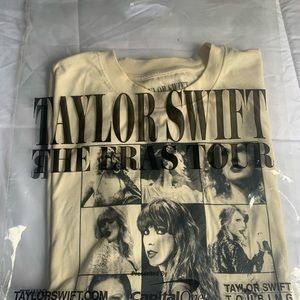 Cream Eras Tour Authentic T-shirt *with bag*